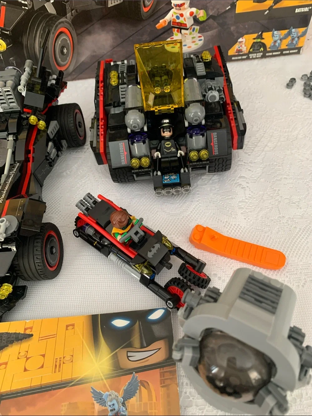 LEGO 70917 The Ultimate Batmobile Building Set 90% complete